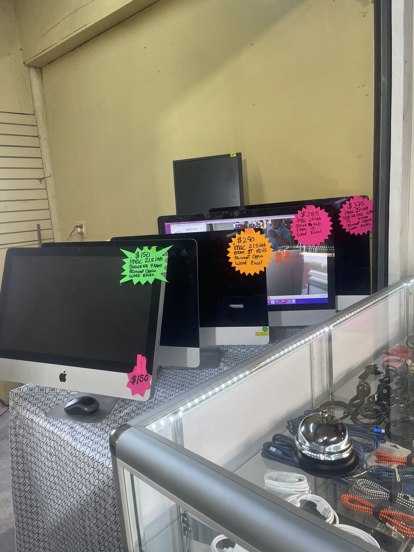 iMacs For Sale All Microsoft Office Included.