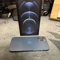iPhone 12 Pro Max — 128gb — Pacific Blue — GREAT CONDITION
