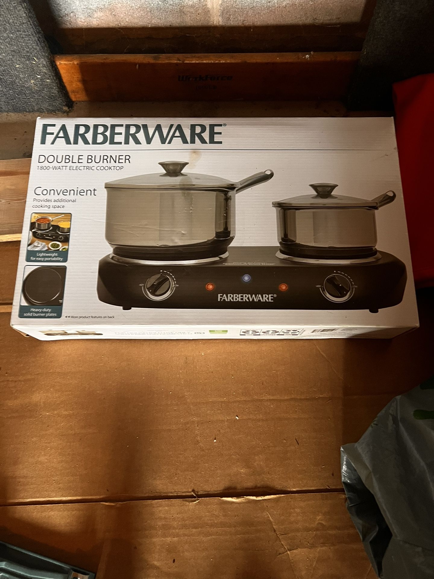 Double Burner(Only Used Once)