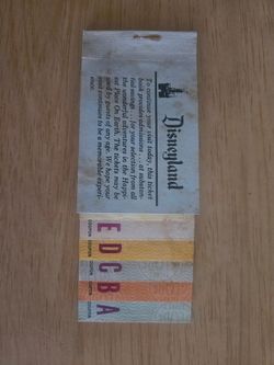 Disneyland Collectable Memorabilia