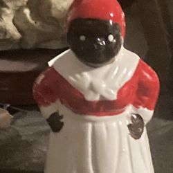 Old Black Lady Salt Shaker