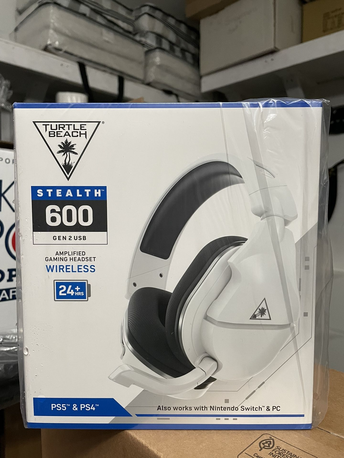 Brand New Turtle Beach Stealth 600 Gen 2 PS5 & PS4  Amplified Wireless Gaming Headset