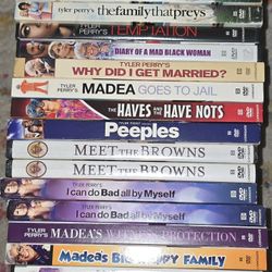 32 Tyler Perry DvDs