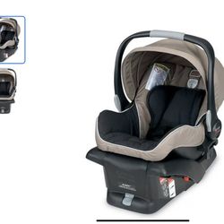 GENTLY USED Britax B-Safe Infant Car Seat - Sandstone