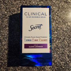 Deodorant-Secret Clinical (Clean Lavender)