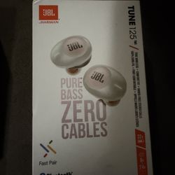 JBL  Tune  125  Bluetooth  Earbuds  - 