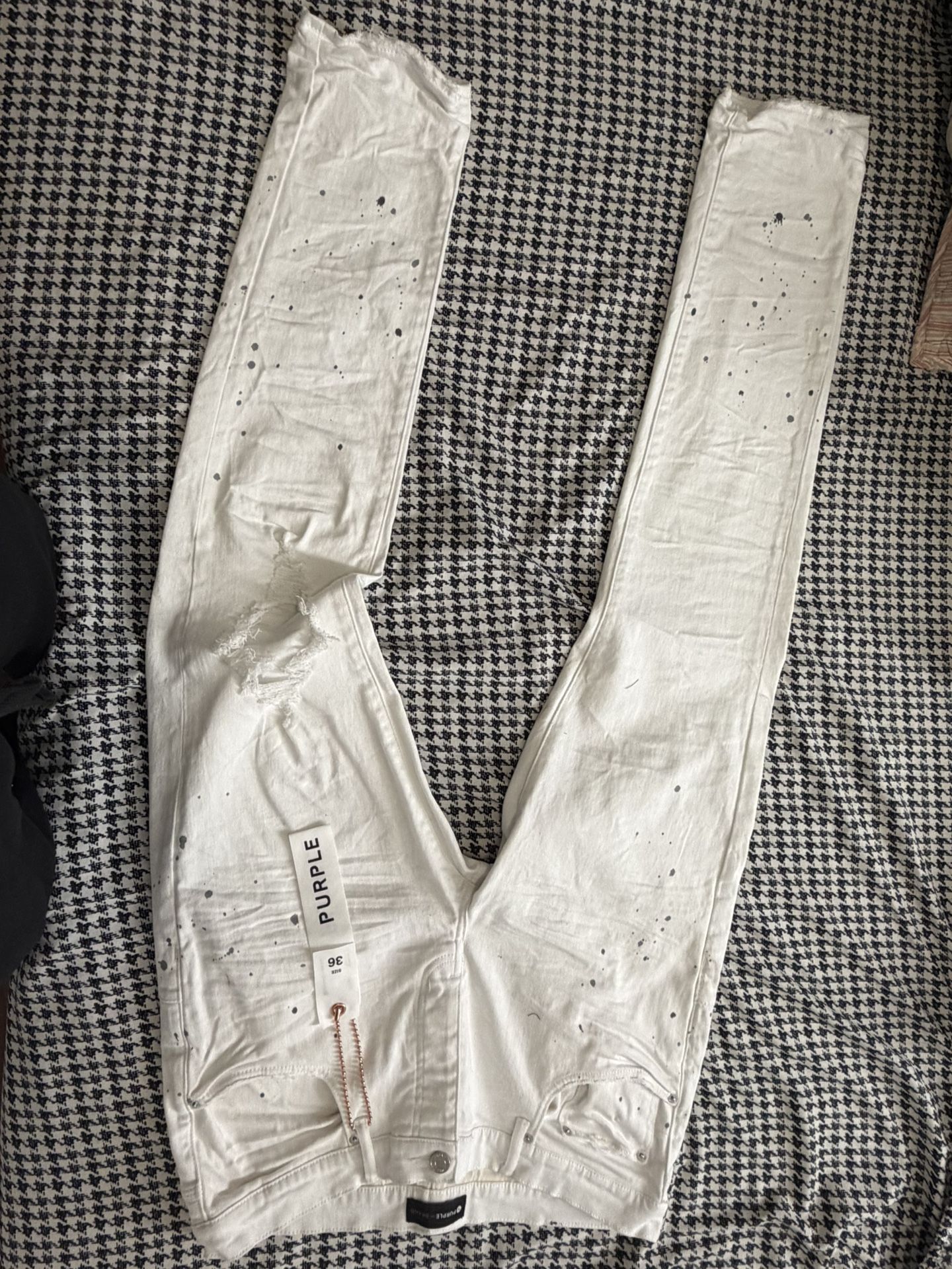 Purple Brand Jeans White