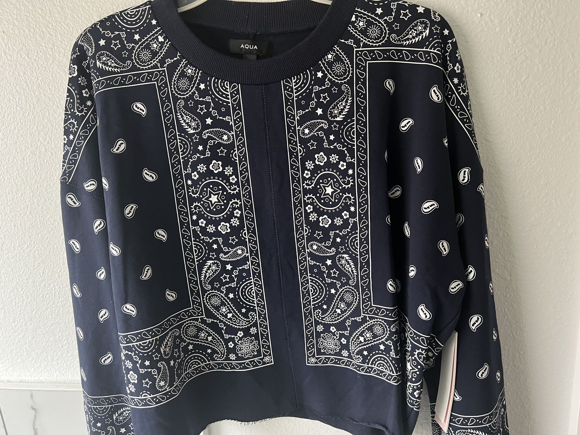 Bandana Sweater Size Medium 