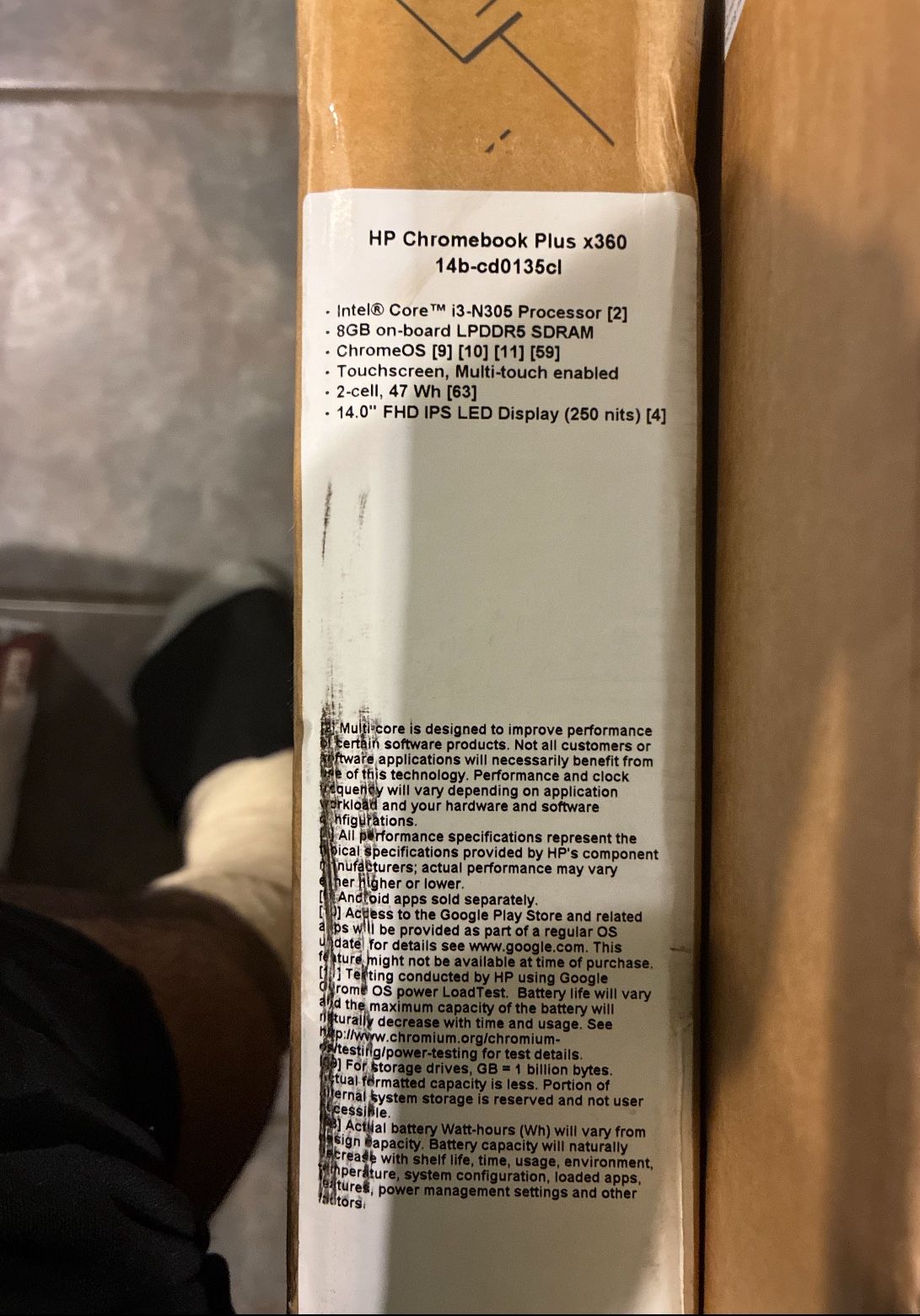 Hp Chromebook Plus X360