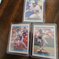Baseball Cards Errors Nineteen Ninety Two Donruss Nineteen Ninety Two Leaf Nineteen Ninety Donruss Baseball Cards Lot With Stars 
