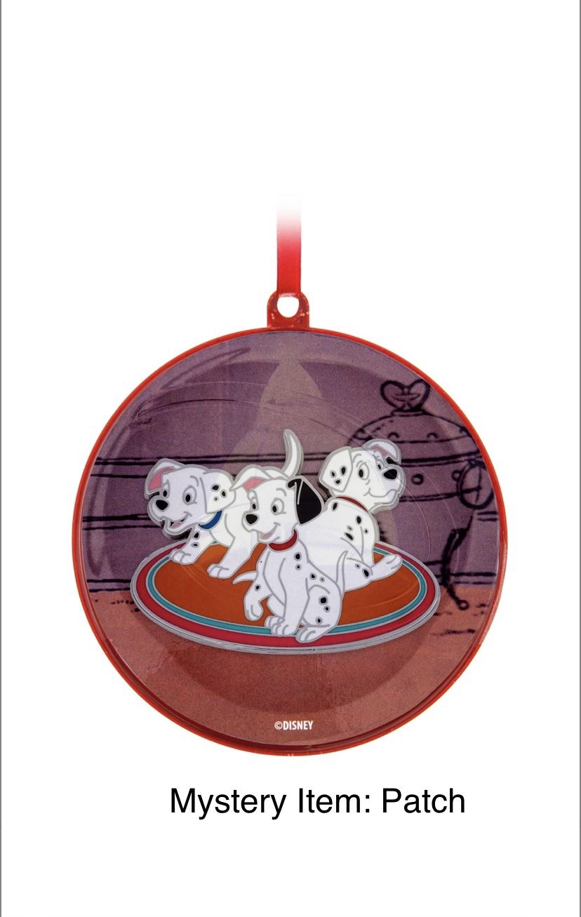 2022 New Disney 101 Dalmatians Ornament W/ Pin & Patch Revealed