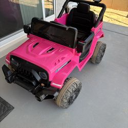12 V electric jeep