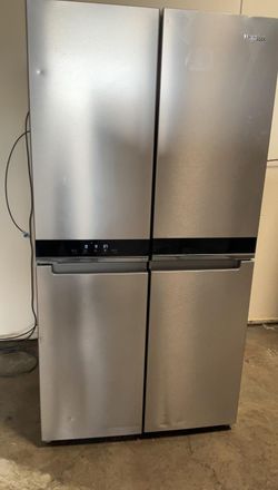 Whirlpool Quad Door Stainless Steel Fridge

