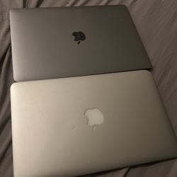 2 Apple Laptops Locked 