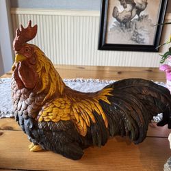 Hand painted Rooster