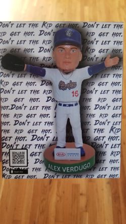 Quakes alex verdugo bobblehead $15