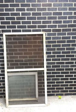 Vintage Window Screen