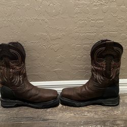 Justin Driscoll Waterproof Steel Toe Work Boots