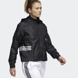 Adidas ID Woven Shell Crop Jacket Sz XS 