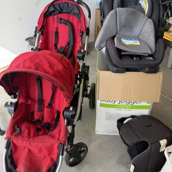 Baby Jogger City Select  Stroller And Car Seat 