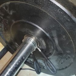 75 Lb Bar And Weights