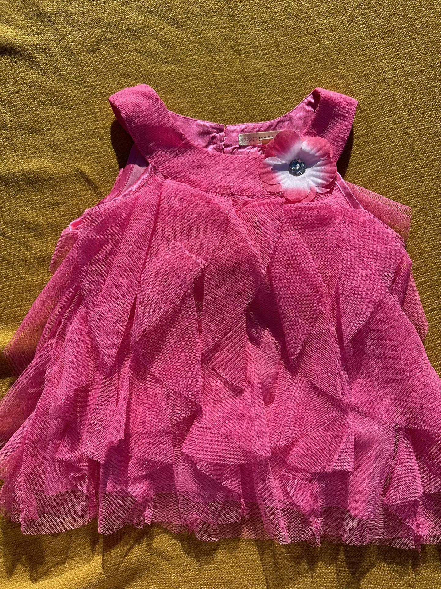 Ruffle Pink Toddler Dress