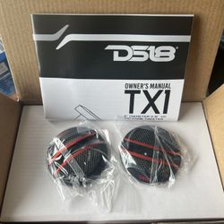 DS18 TX1 BRAND NEW TWEETERS 