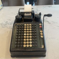 Antique Burroughs 1920’s adding machine