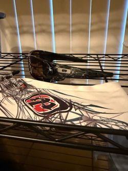 Oakley gascan Troy Lee spider and chip foose sunglasses