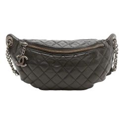 CHANEL LEATHER CROSSBODY BAG