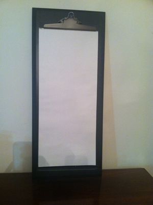Pottery Barn Oversized Clipboard For Sale In Tacoma Wa Offerup