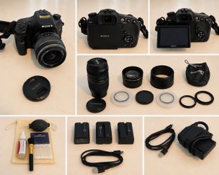 Sony Alpha A57 DSLR Camera Bundle