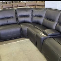 Sectional Leather Sofa 