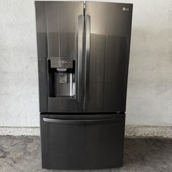 LG French Doors stainless steel refrigerator