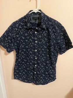 Banana Republic Slim Fit Short Sleeve Button-Down Shirt
