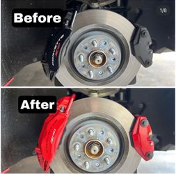 RIM BLACK OUT & CALIPER PAINTING