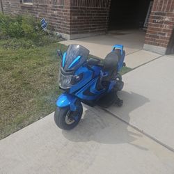 Cobalt Blue Youth Motorcycle