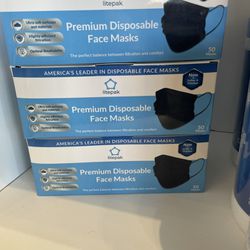 50 Premium Disposable Face Mask