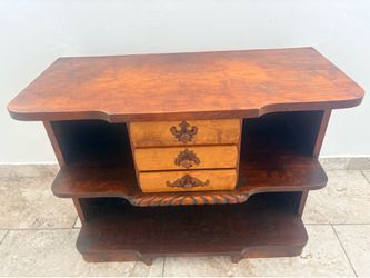 Small wooden table