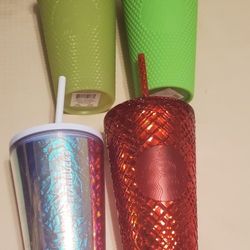 All Brand New Lots Of Starbucks Tumblers With Price On All Of Them . ( Never Used).
