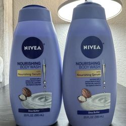 Nivea Shea Butter Nourishing Body Wash for Dry Skin
