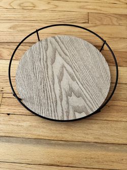 Wooden Lazy Susan tray