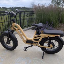 E-bike 32 MPH 48V 20Ah 80 Miles Fucare Libra Full Suspension 1200W Electric Bike