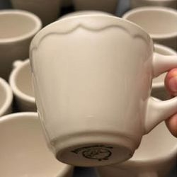 28 Pcs Discontinued Cup Syracuse China American White Restaurant ware Made in the USA Vintage