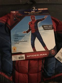 New Spider-Man costume Halloween size 8-10