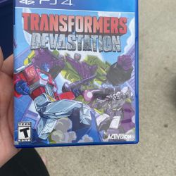 PS4 Transformers Devastation