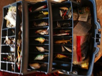 loaded tackle box