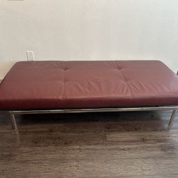 Leather Bench