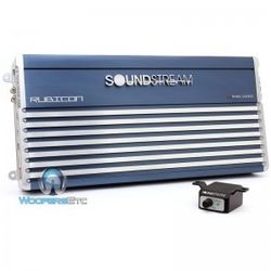 Soundstream Monoblock 1600 Watt RMS Rubicon Series Subwoofer Amplifier