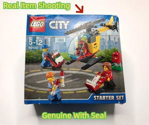🚁 LEGO New Genuine Sealed 📅 Year: 2016 ⭐ Retired Product  City Airport Cargo Plane 60100